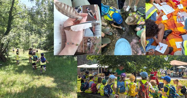Kindergruppe Nord auf Tierspurensuche