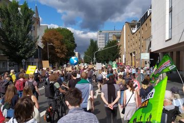 Klimastreik in Frankfurt am 24. September 2021