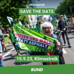 Save the date Klimastreik 15 September 23