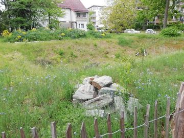 Steinhaufen im Stadtgarten