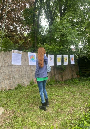 Wanderausstellung Weltacker im Garten