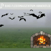 Fledermäusen im Herbst und Winter vorm Verbrennen und Zerquetschen retten